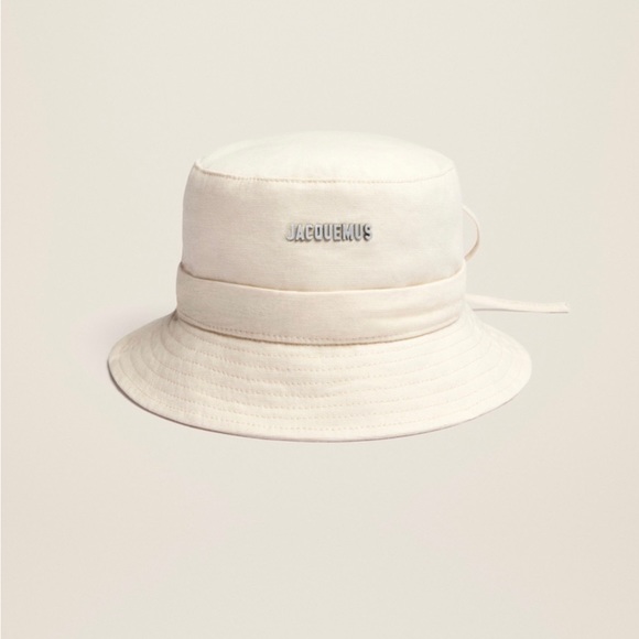 Jacquemus Beige Bucket Hat - Picture 1 of 3